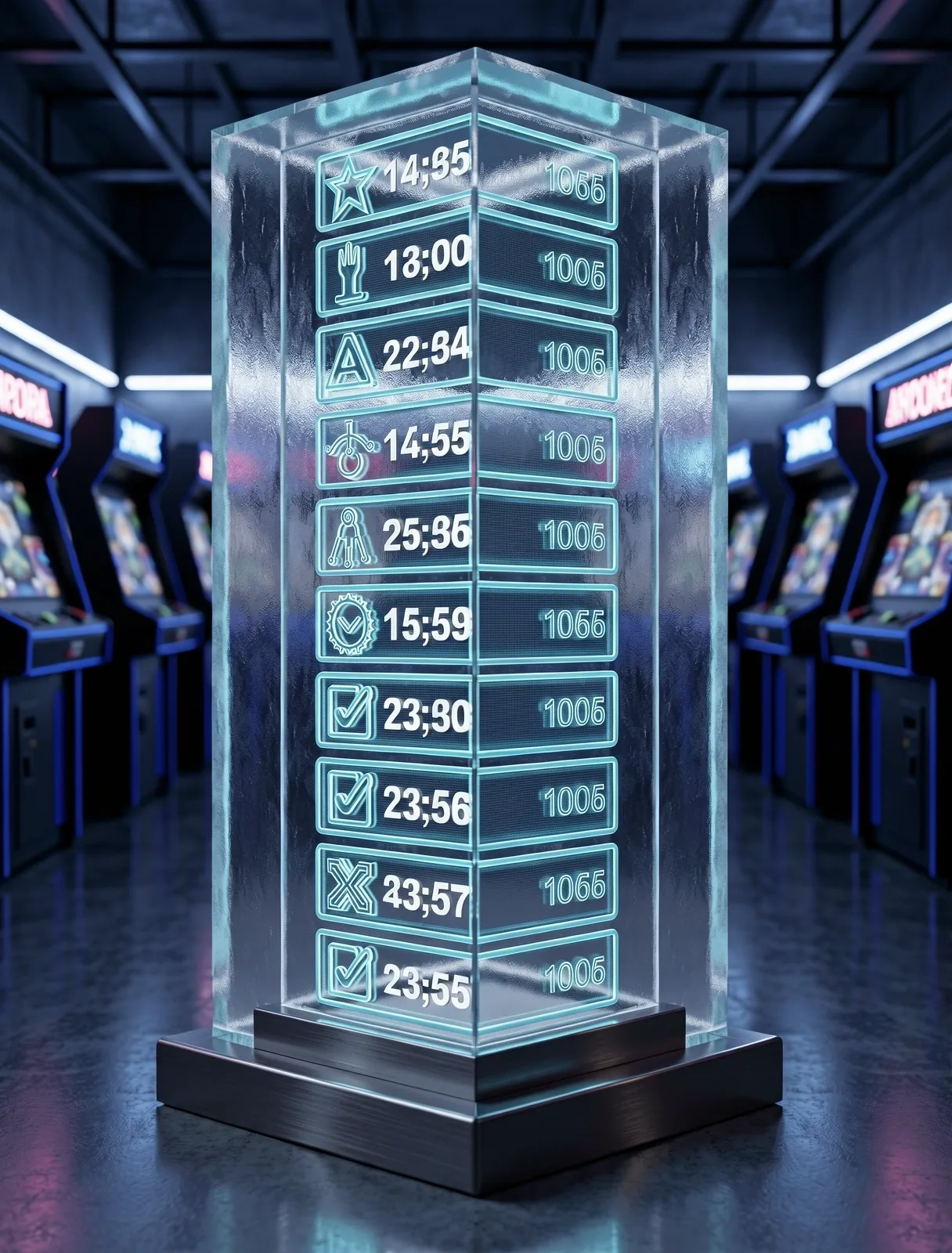 Precision arcade hardware interface